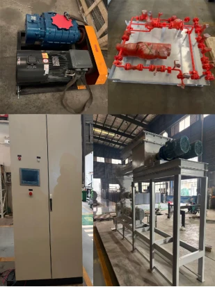 Chinees-gemaakt petroleumcokesbrandersysteem wordt naar Houston, VS, verzonde...